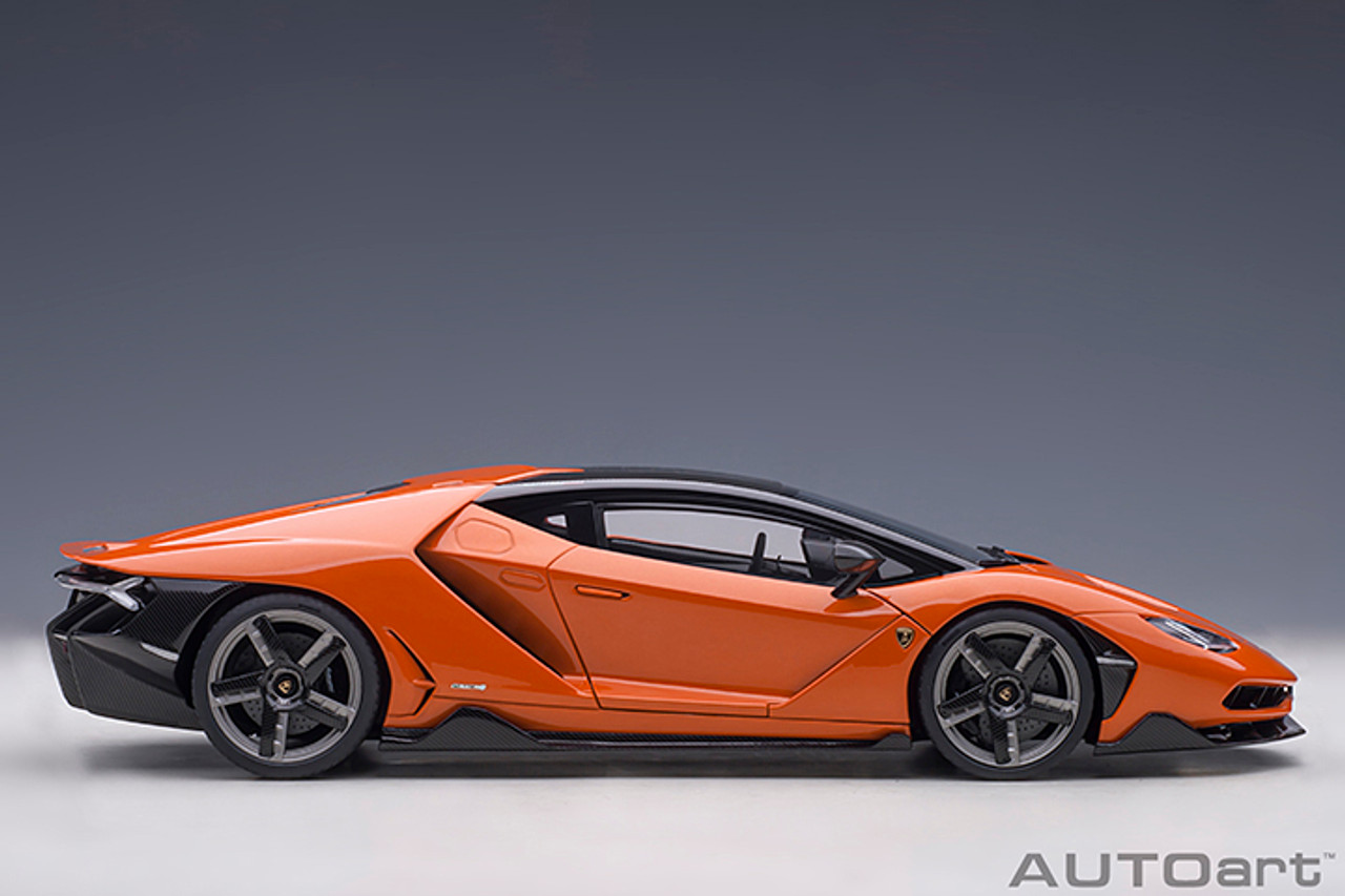 【美品】AUTOart LAMBORGHINI CENTENARIO 1/18 1/18 AUTOart Lamborghini Centenario (Arancio Argos Pearl