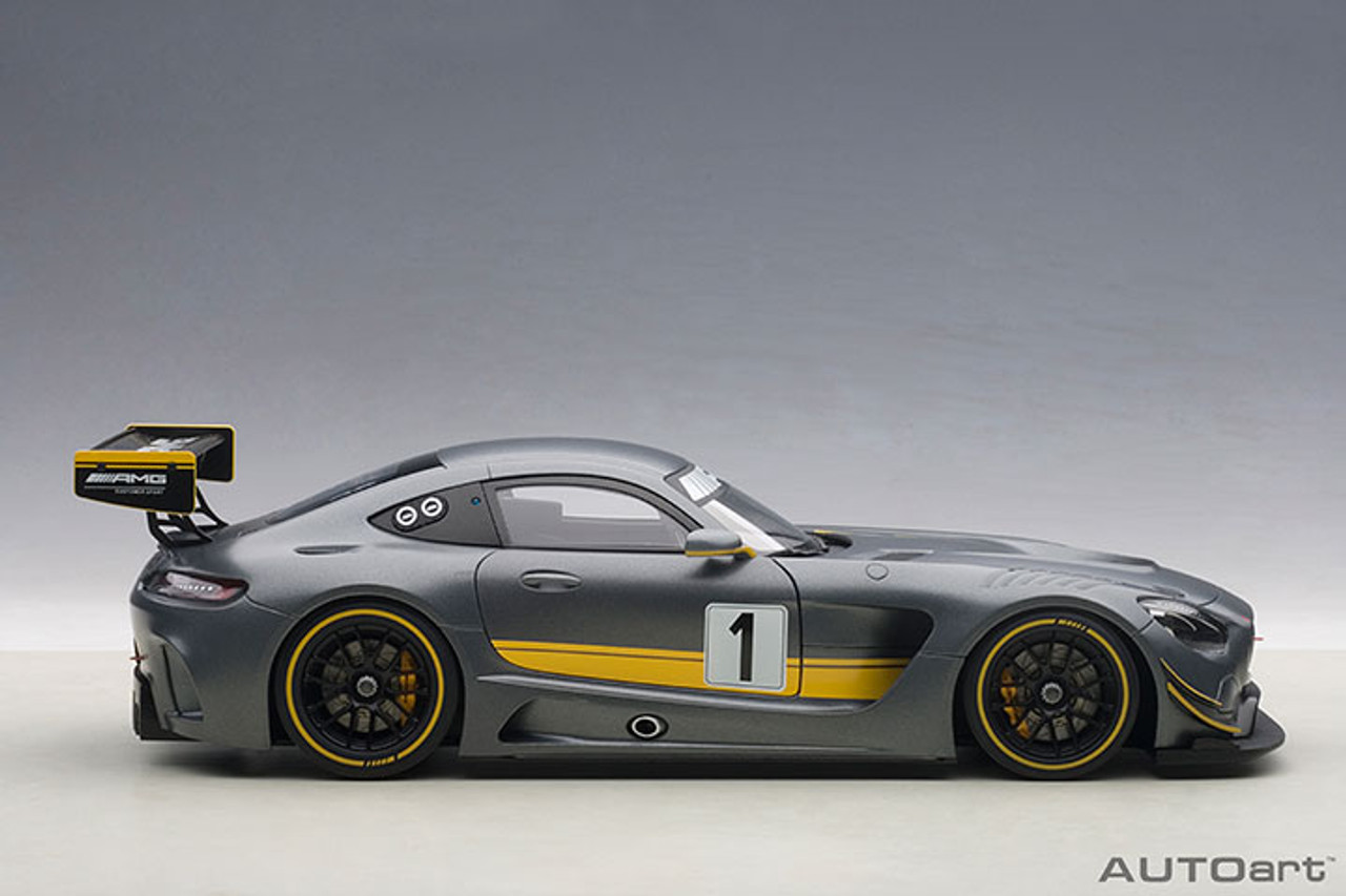 1/18 AUTOart Mercedes-Benz Mercedes AMG GT3 Presentation Car (Grey) Car Model
