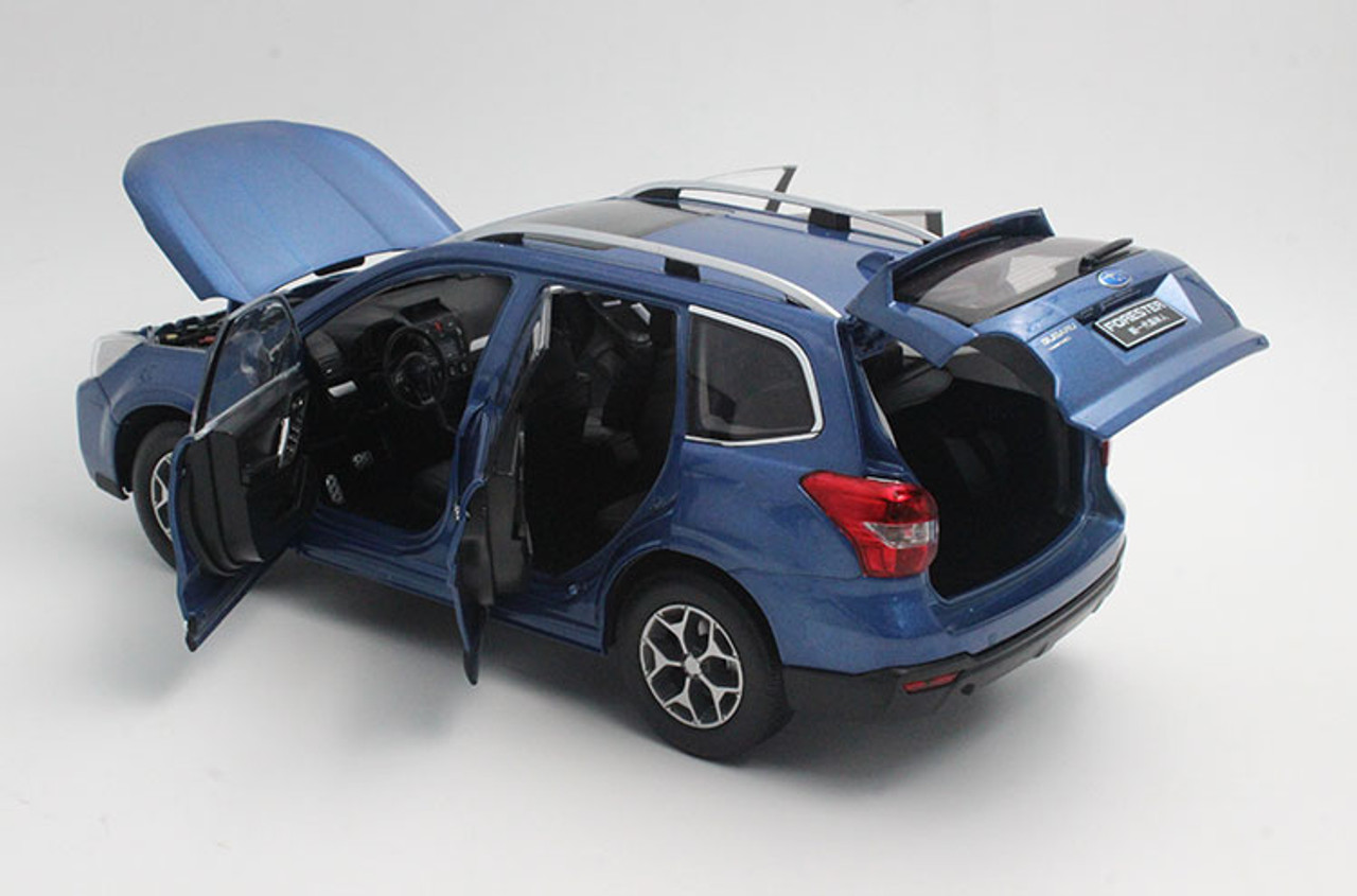 1/18 Dealer Edition Subaru Forester (Blue) Diecast Car Model