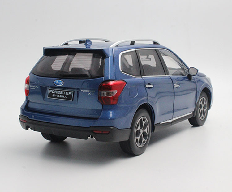 1/18 Dealer Edition Subaru Forester (Blue) Diecast Car
