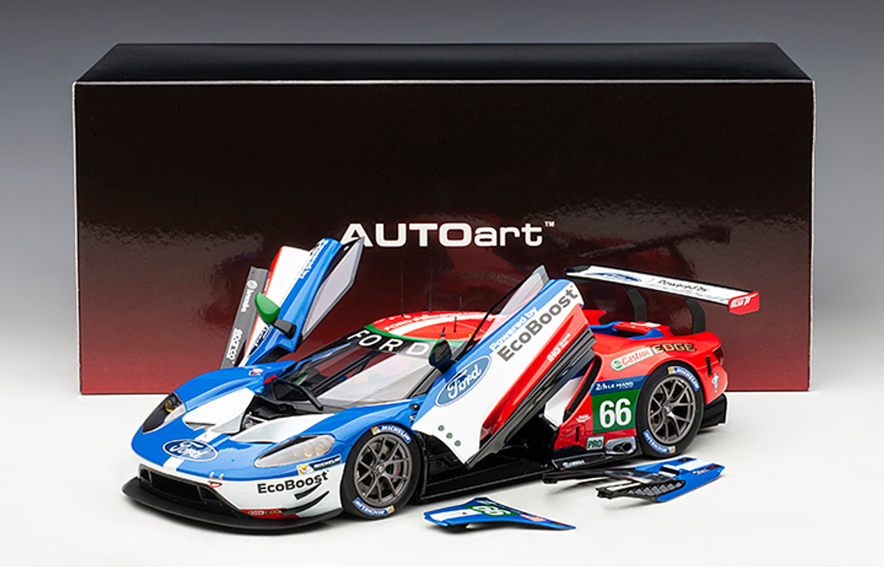 1/18 AUTOart 2016 Ford GT Le Mans B.Johnson, S.Mucke, O.Pla