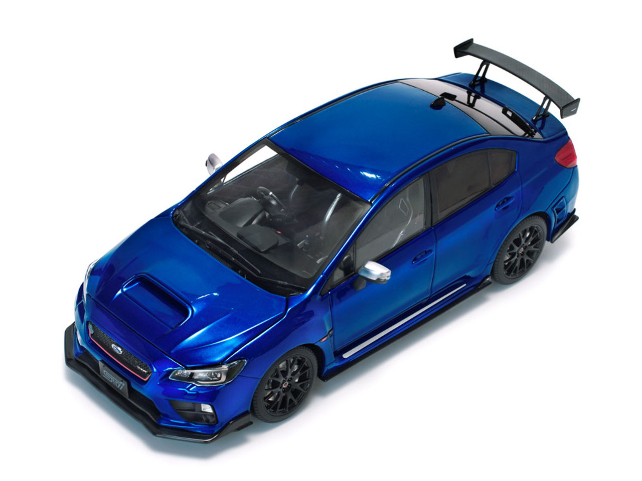 1/18 Sunstar Subaru WRX STI S207 Challenge Package (Blue) Diecast