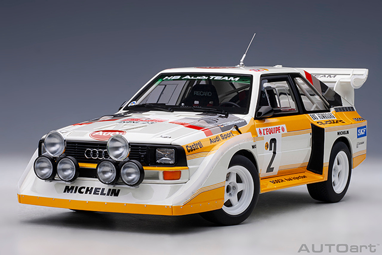 1/18 AUTOart Audi Sports Quattro S1 WRC '86 #2 Roll