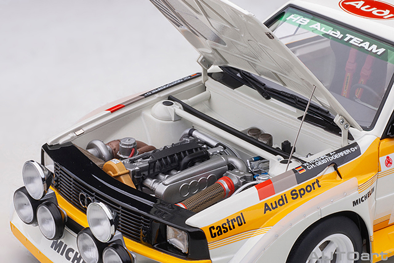 ミニカー AUTOart Audi sport Quattro 1988 1/18 1/18 AUTOart Audi Sports Quattro S1 WRC '86 #2 Roll