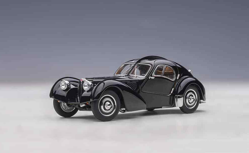 1/43 AUTOart 1938 Bugatti 57SC 57 SC Atlantic (Black with Disc