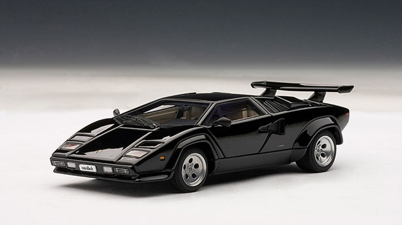 1/43 AUTOart Lamborghini Countach 5000 S 5000S (Black) Car Model