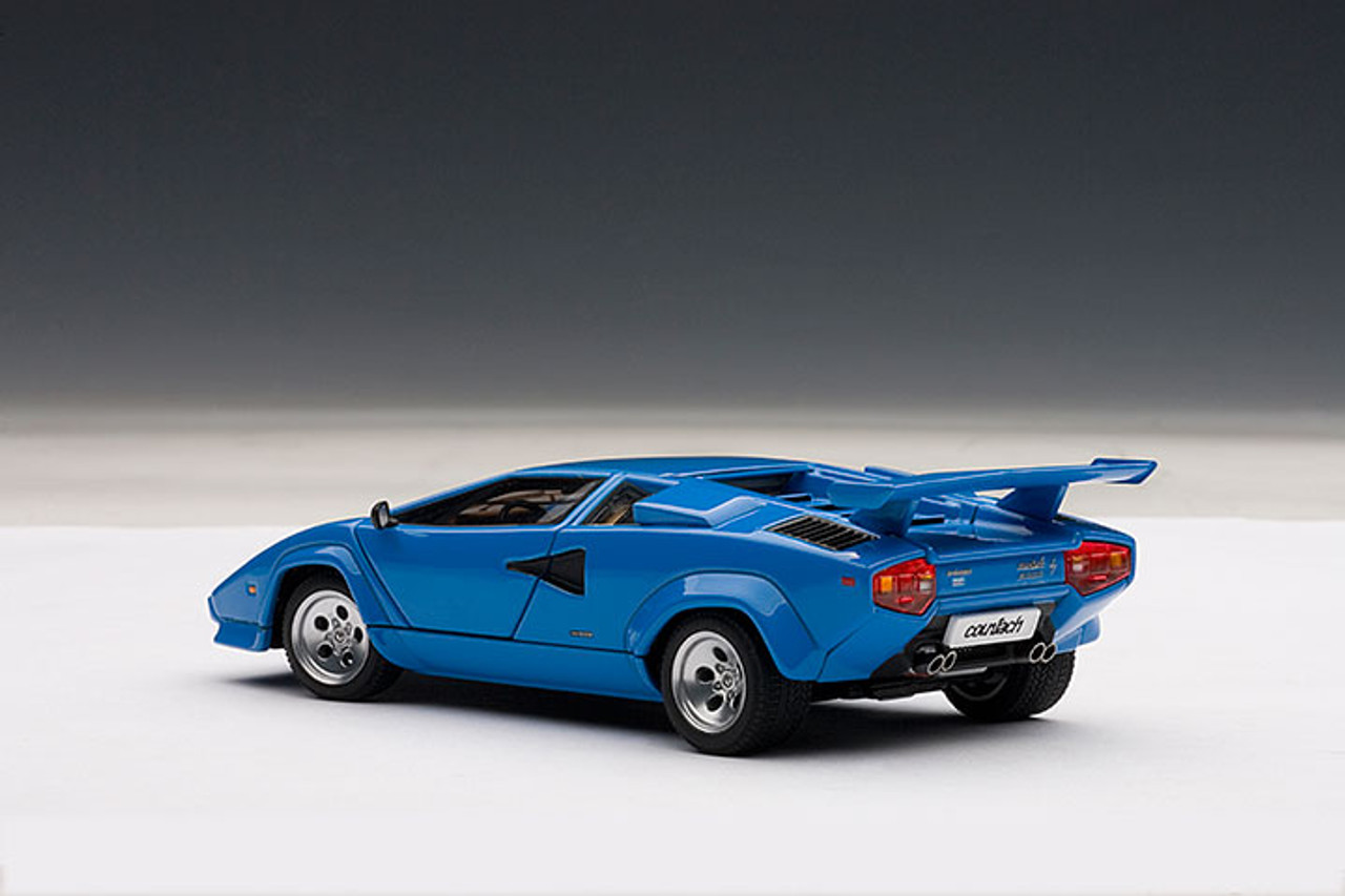 ミニカー Autoart Lamborghini Countach LP5000S 1/43 AUTOart Lamborghini Countach 5000 S 5000S (Blue) Car