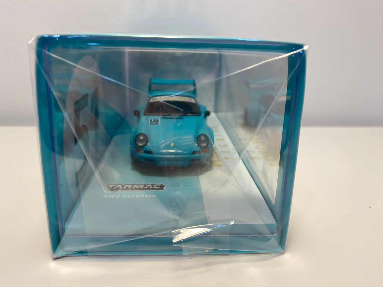  1/43 Tarmac Works Porsche 911 997 RWB (Backdate Blue) Diecast Car Model