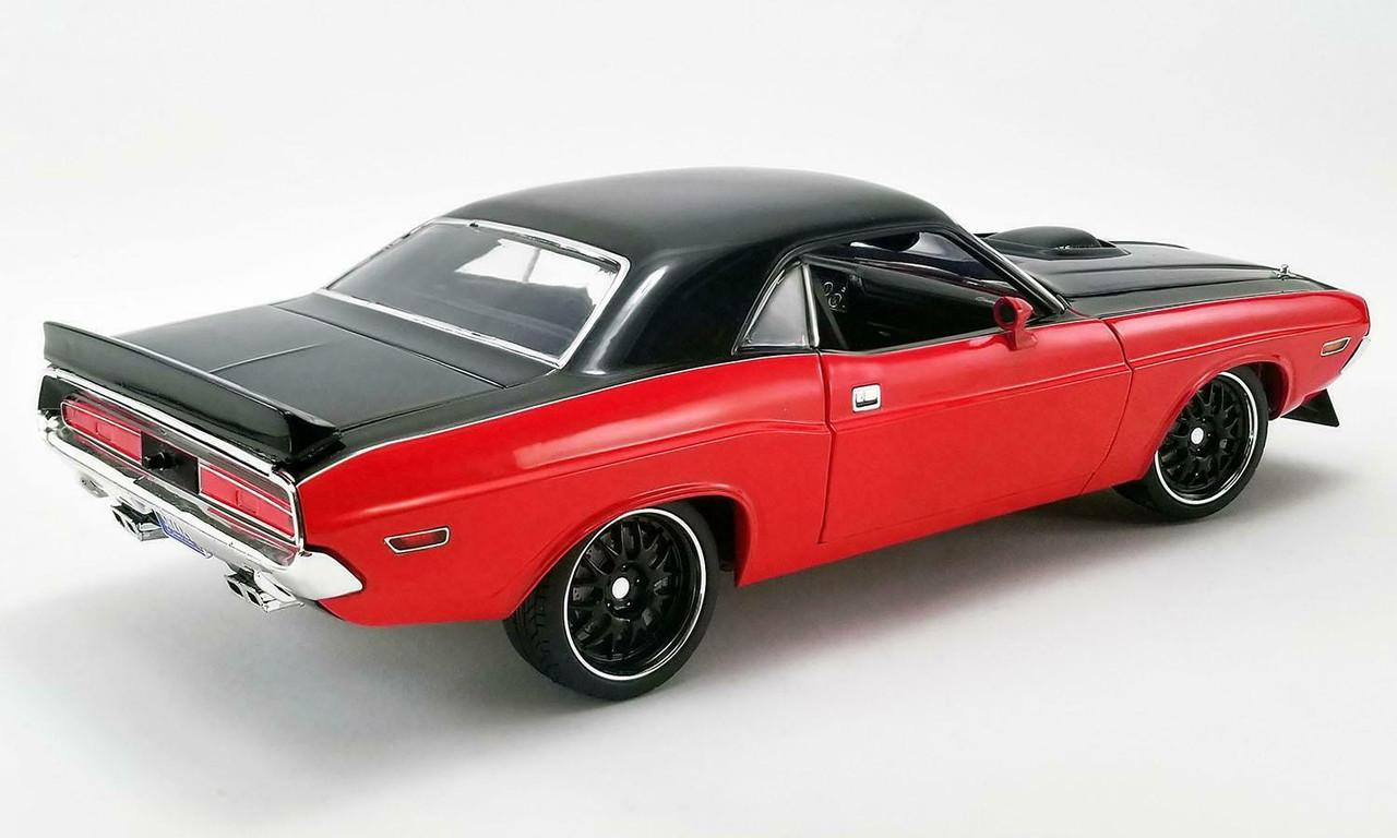 1/18 ACME 1970 Dodge Challenger RT Street Fighter (Red) Diecast