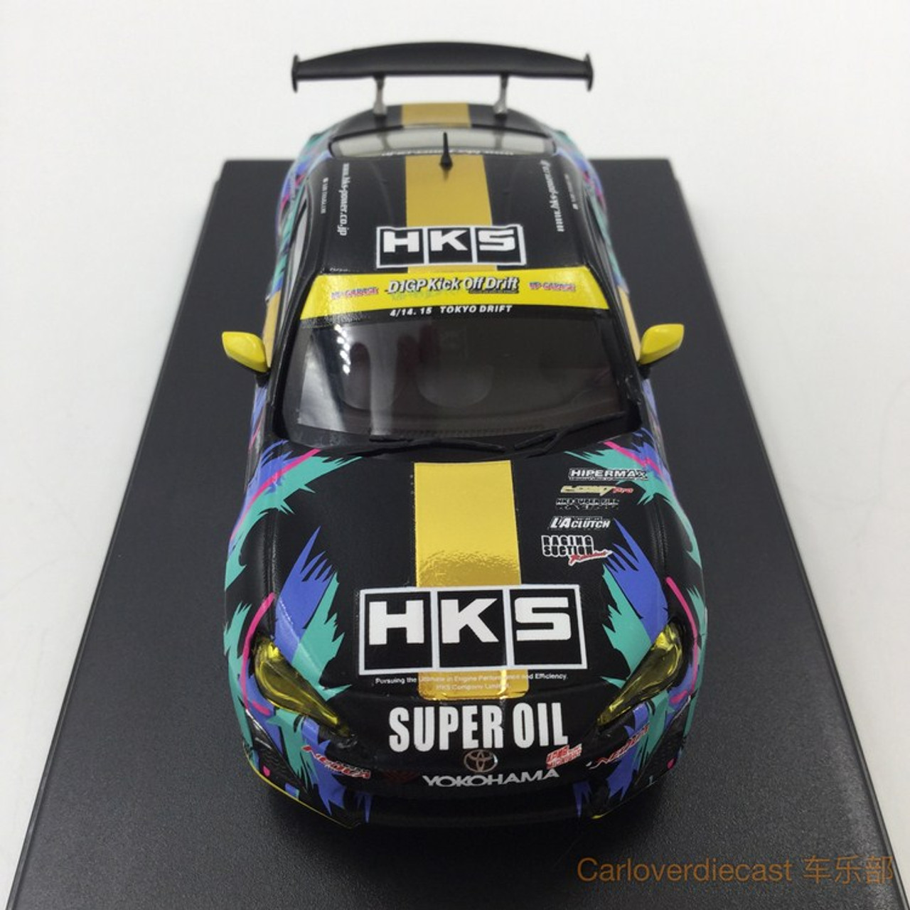 1/43 Toyota GT86 Tuned by HKS (Tarmac Works) - LIVECARMODEL.com