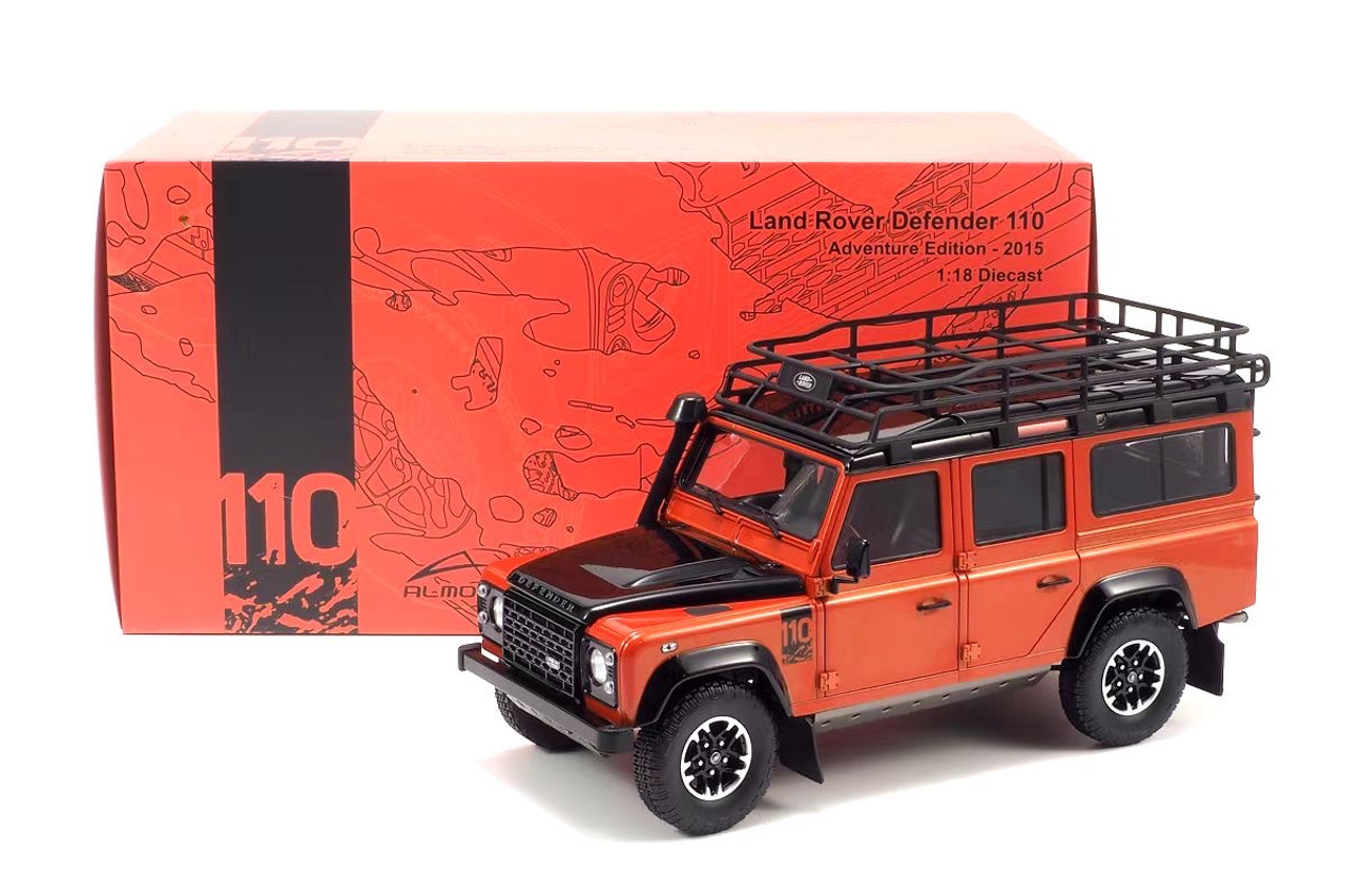 1/18 Almost Real 2015 Land Rover Defender 110 Adventure Edition Diecast Car Model