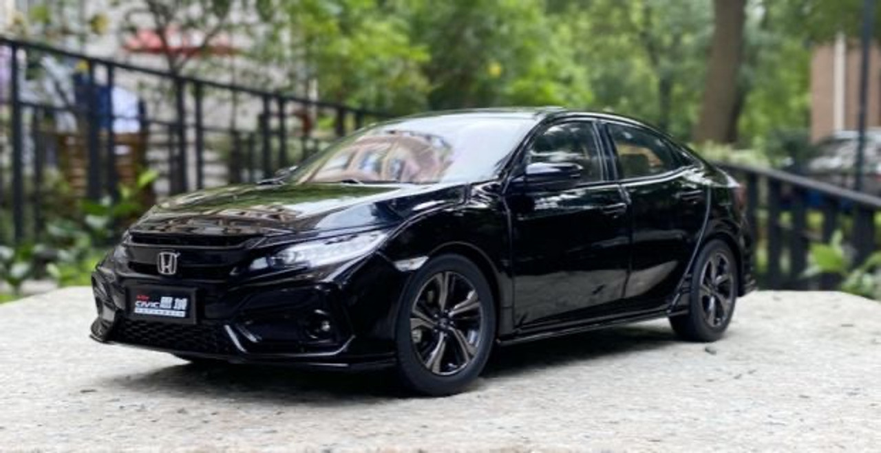 1/18 Dealer Edition 2020 Honda Civic Hatchback (Black) Diecast Car Model