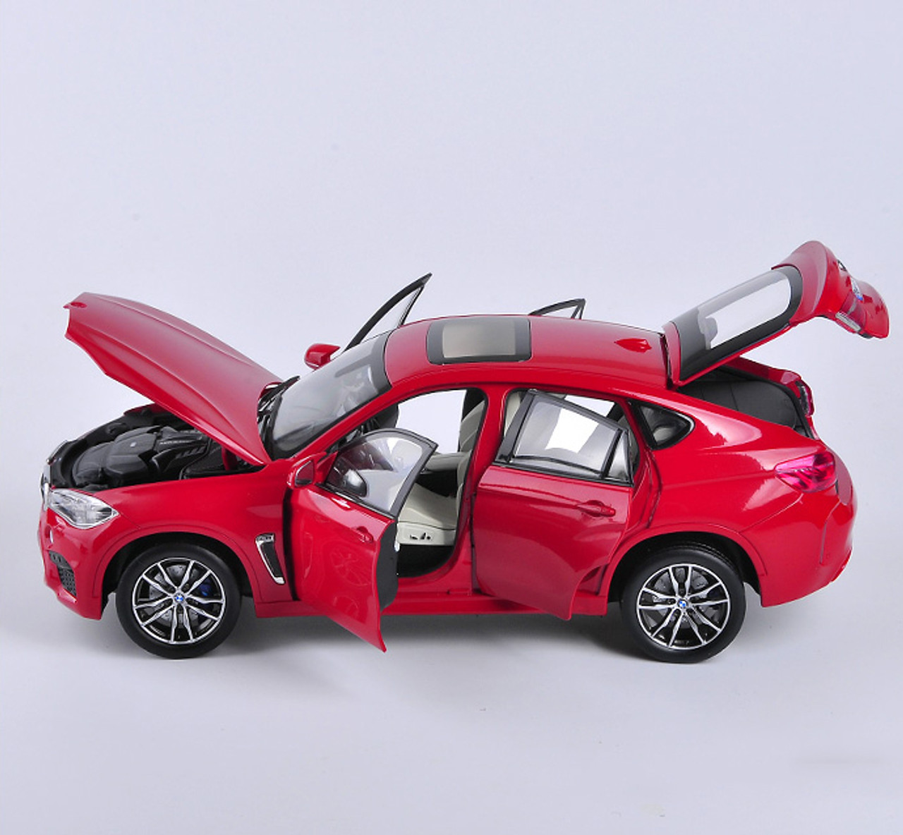 BMW X6 MPower KDW 迪威 1/18 1/18 Kyosho BMW X6M X6 M (Red) Diecast Car Model