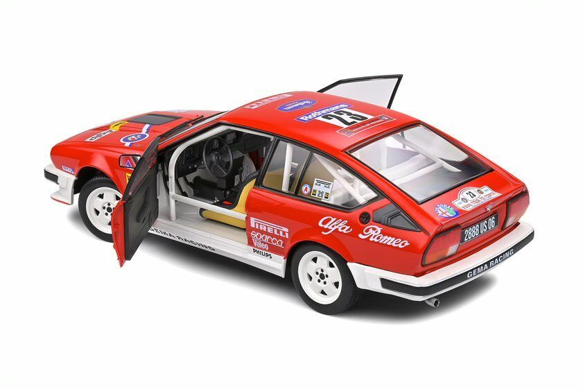 ワンオフカスタム 1/18 Solido アルファロメオ GTV6 Gr.A ワンオフカスタム 1/18 Solido アルファロメオ GTV6 Gr A ツール・ド