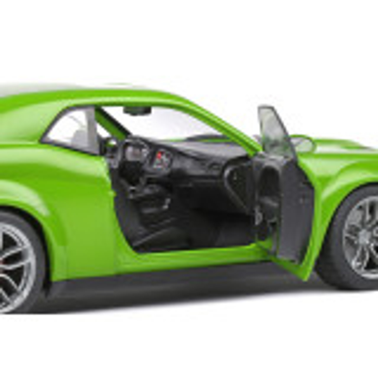  1/18 Solido 2020 Dodge Challenger R/T Scat Pack Widebody (Green) Diecast Car Model