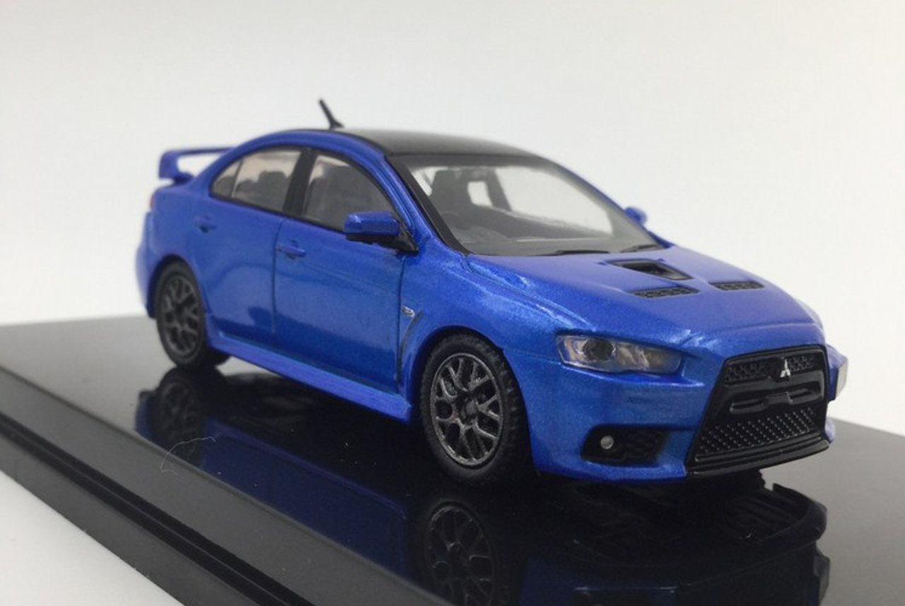 1/64 Tarmac Works Mitsubishi Lancer( Evo)  X Final Edition Blue