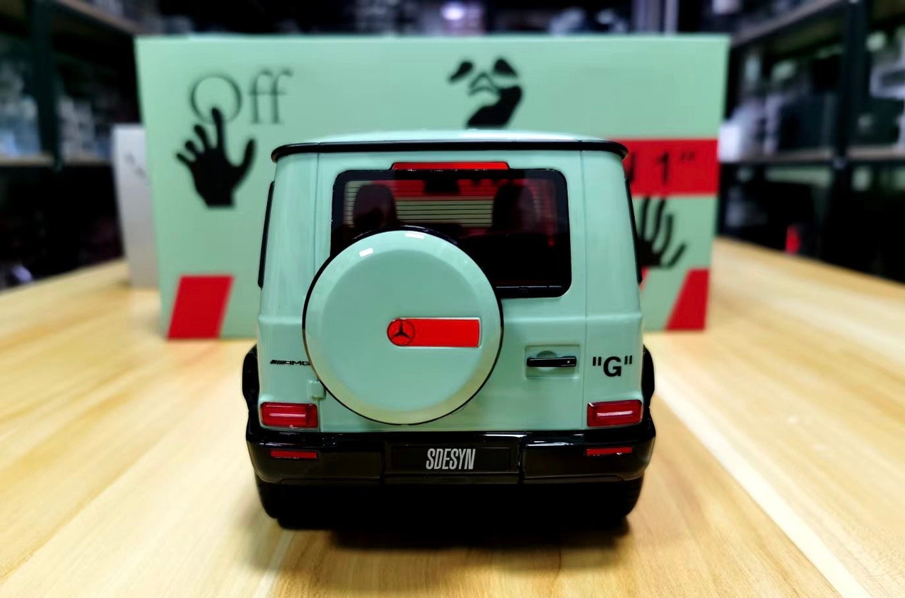 1/18 GT Spirit Mercedes-Benz Mercedes G-Class G-Klasse G63 AMG O-White Off-White "G Wagon 1" Resin Car Model Limited 504 Pieces