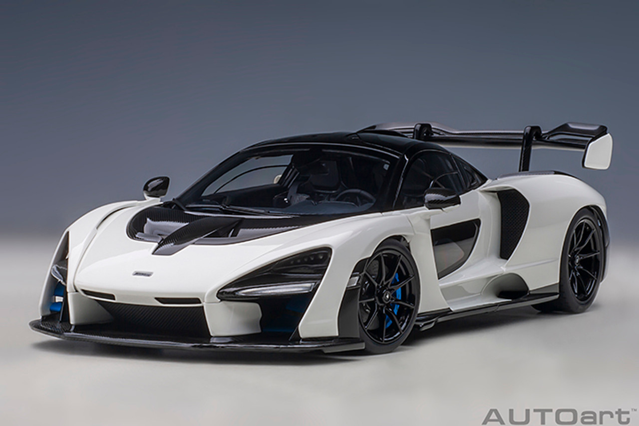 1/18 AUTOart McLaren Senna (Vision Pure White) Car Model