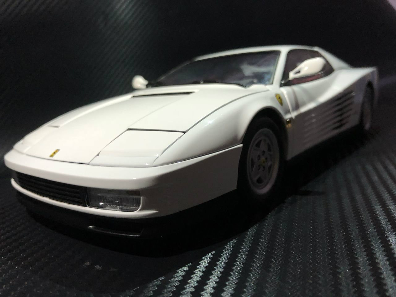 Ultra RARE CUSTOM PAINTED 1/18 Kyosho 1989 Ferrari Testarossa