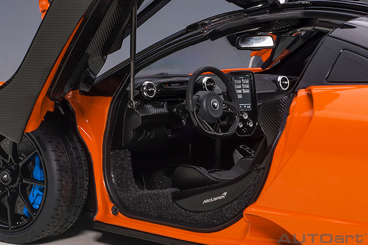 AUTOart McLaren Senna 1:18 オレンジ AUTOart McLaren Senna (Trophy Mira/ Orange) [76078] 1/18 JDM