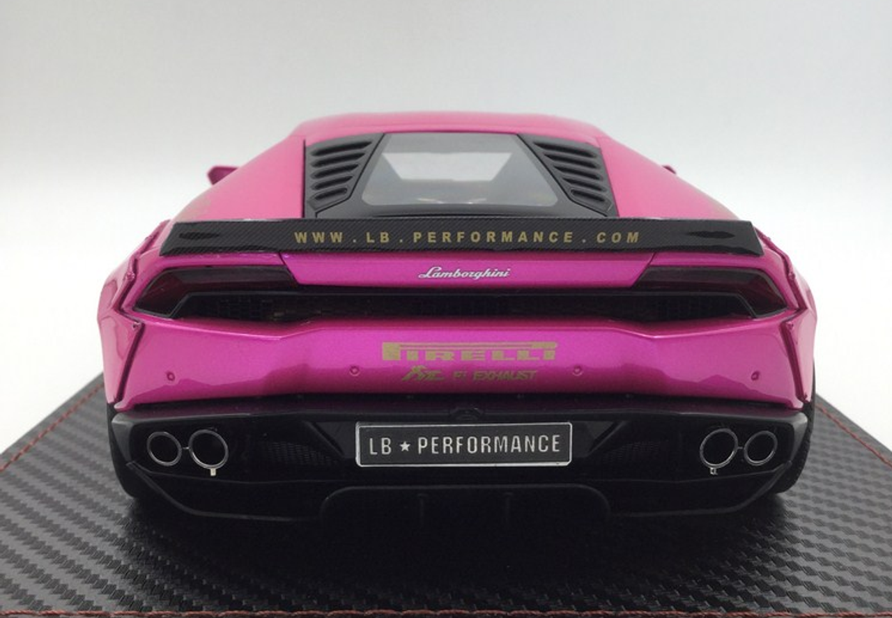  1/18 ACM Lamborghini Huracan LB-WORKS (Metallic Pink) Car Model