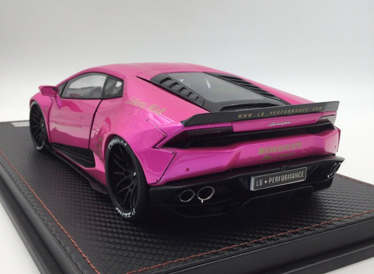  1/18 ACM Lamborghini Huracan LB-WORKS (Metallic Pink) Car Model