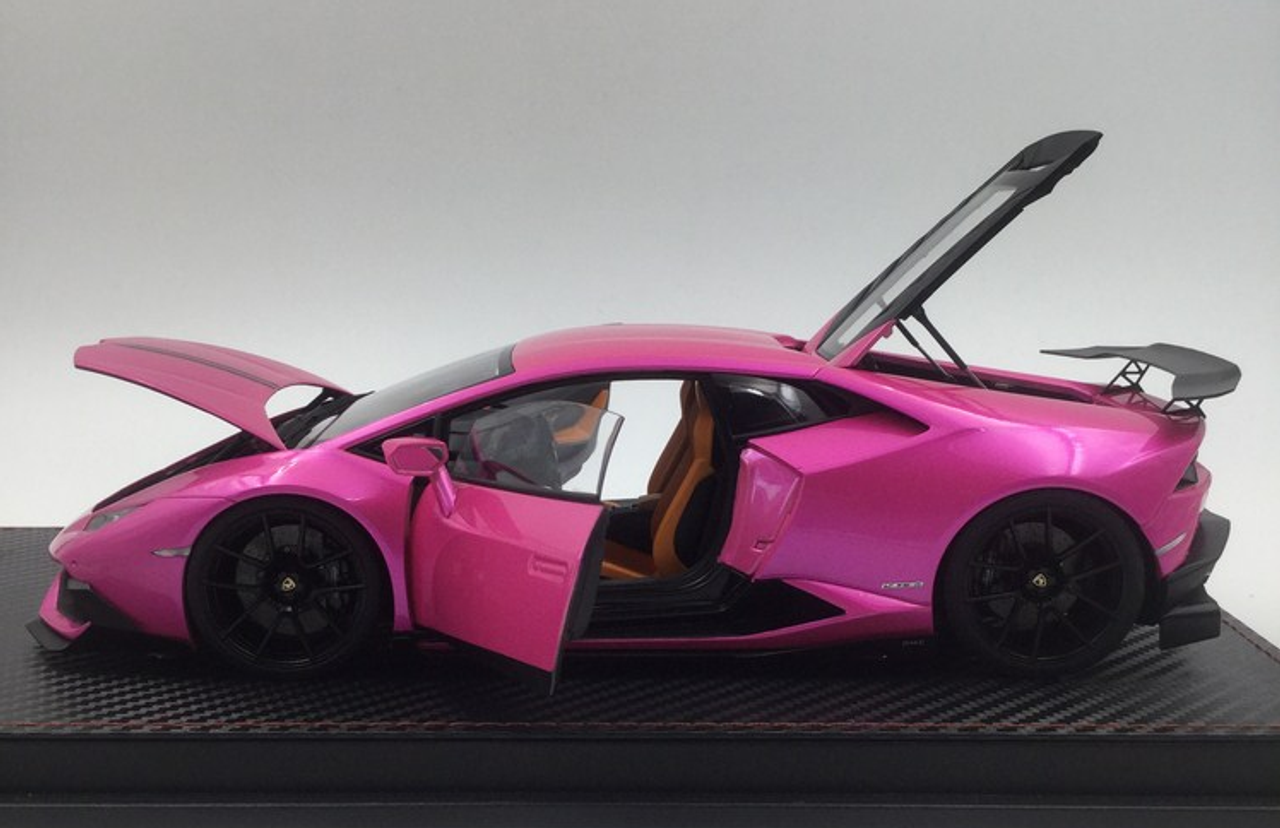  1/18 ACM Lamborghini Huracan DMC (Metallic Pink) Car Model