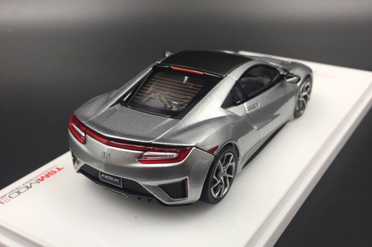  1/43 TSM 2017 Acura NSX (Silver) Diecast Car Model 