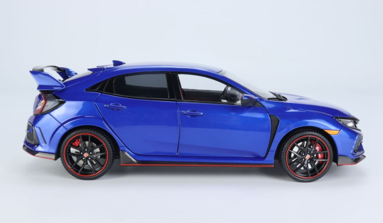 1/18 LCD 2020 Honda Civic Type-R Type R TypeR FK8 (Blue) Diecast Car Model