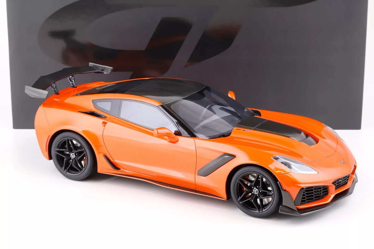 No178ミニカー1/12Chevrolet Corvette Stingray 1/12 GT Spirit Chevrolet Chevy Corvette C7 ZR1 (Sebring Orange