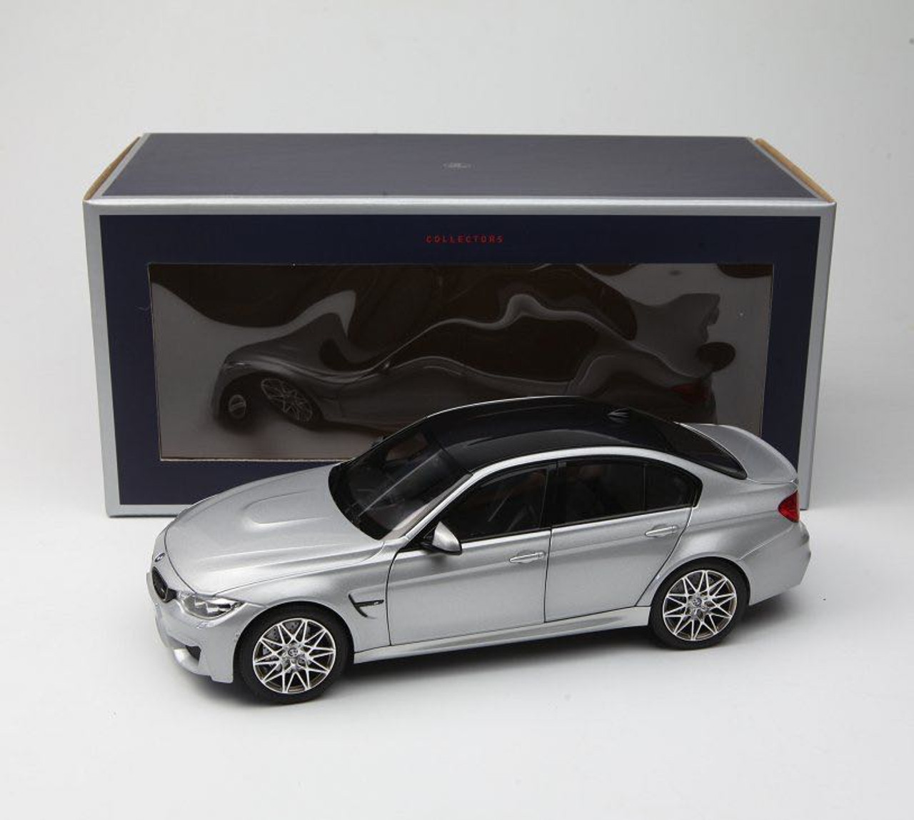 1/18 Norev Dealer Edition BMW F80 M3 Competition Package (Silver) Diecast Car Model