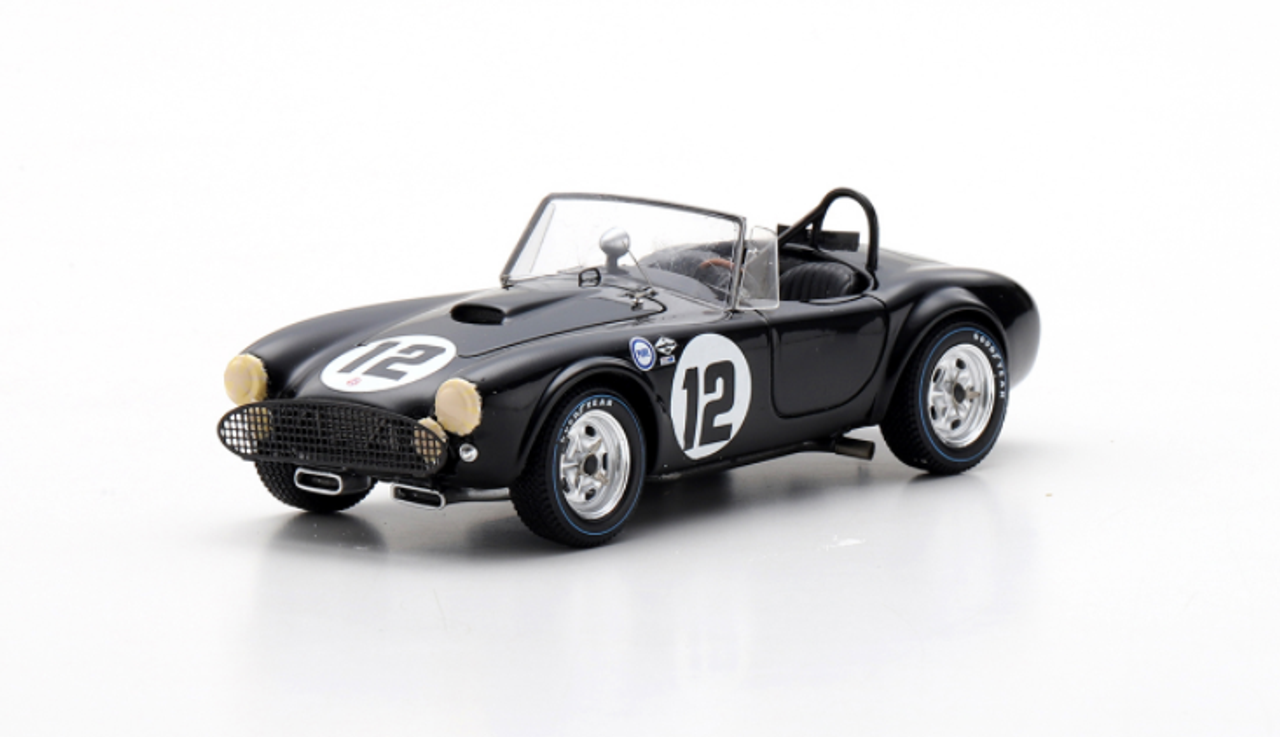 激安一掃1/43　AC　コブラ　セブリング　12h　1963　＃16　K.マイルズ、L.スペンサー、 レーシングカー