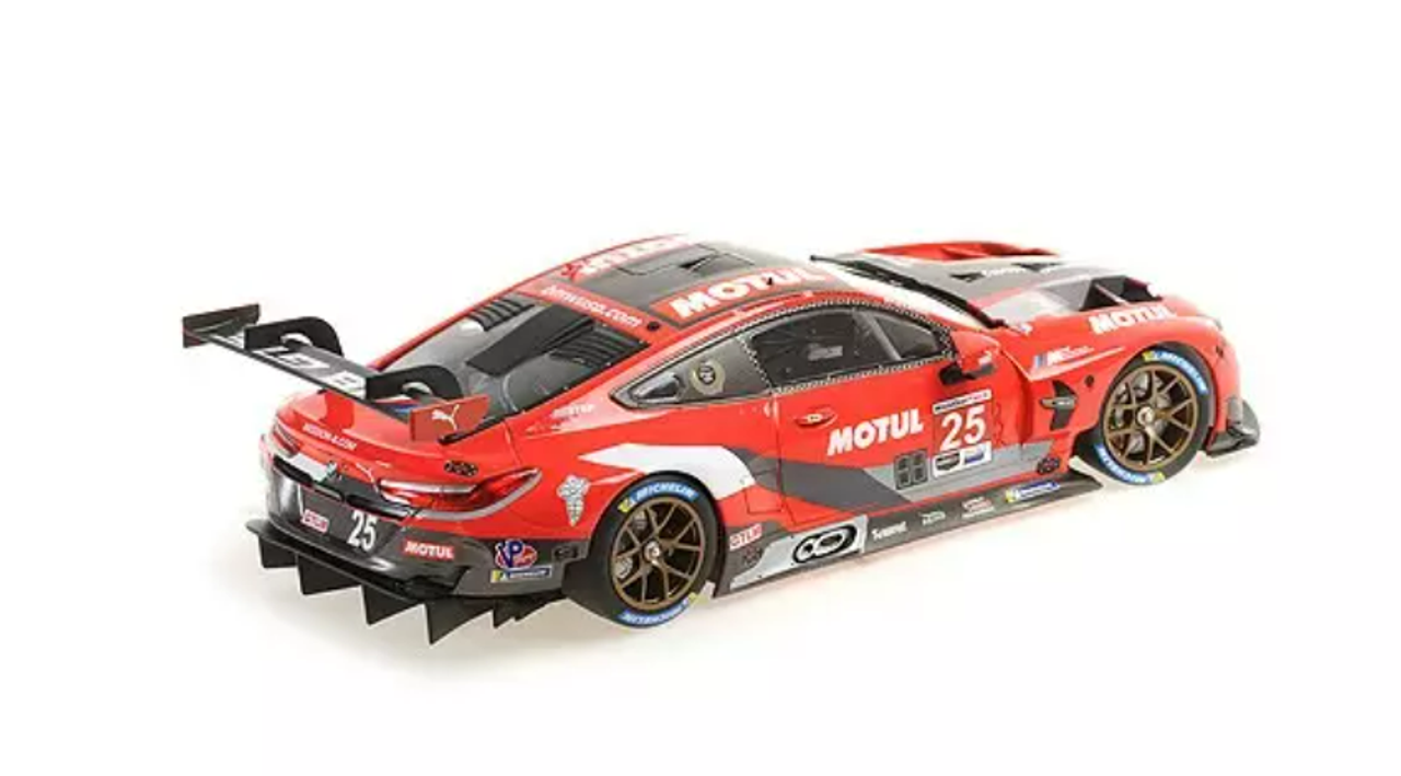 1/18 Minichamps 2020 BMW M8 GTE #25 winner GTLM class Road Atlanta IMSA Car Model