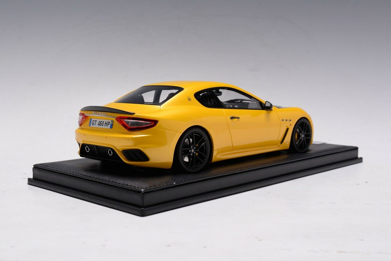 1/18 Motorhelix Maserati GT GranTurismo MC (Metallic Yellow) Resin