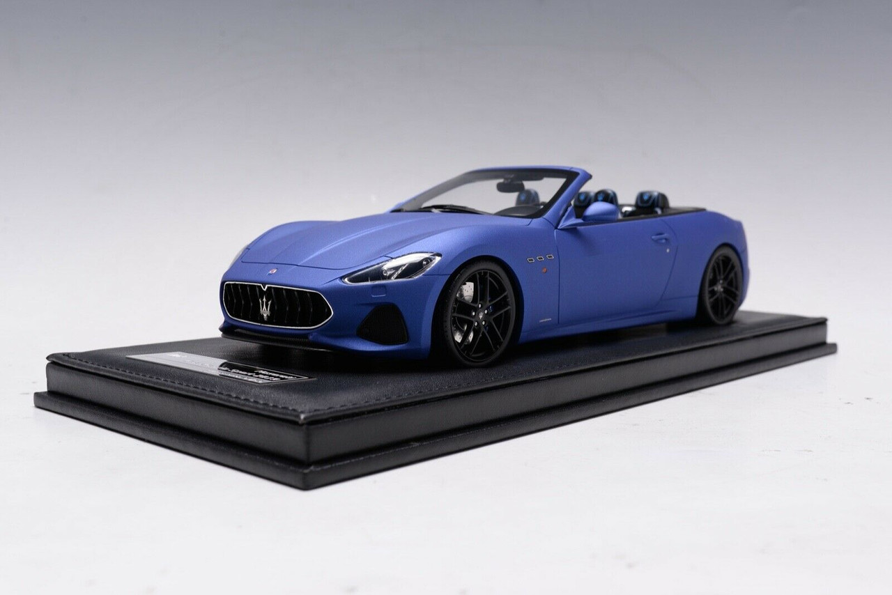 1/18 Motorhelix Maserati GC Grancabrio Sport (Matte Blue) Resin Car Model Limited 50 Pieces