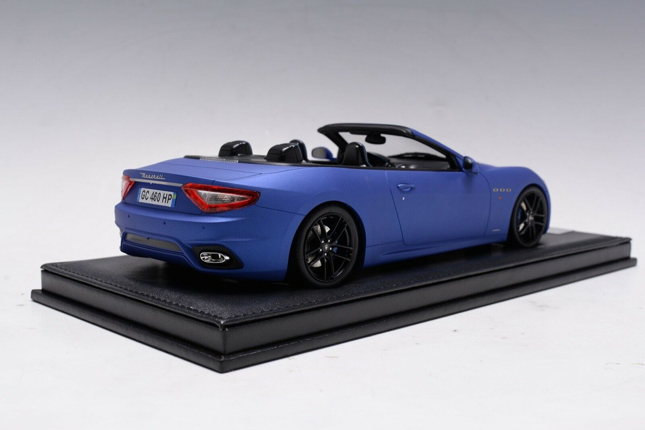 1/18 Motorhelix Maserati GC Grancabrio Sport (Matte Blue) Resin Car Model Limited 50 Pieces