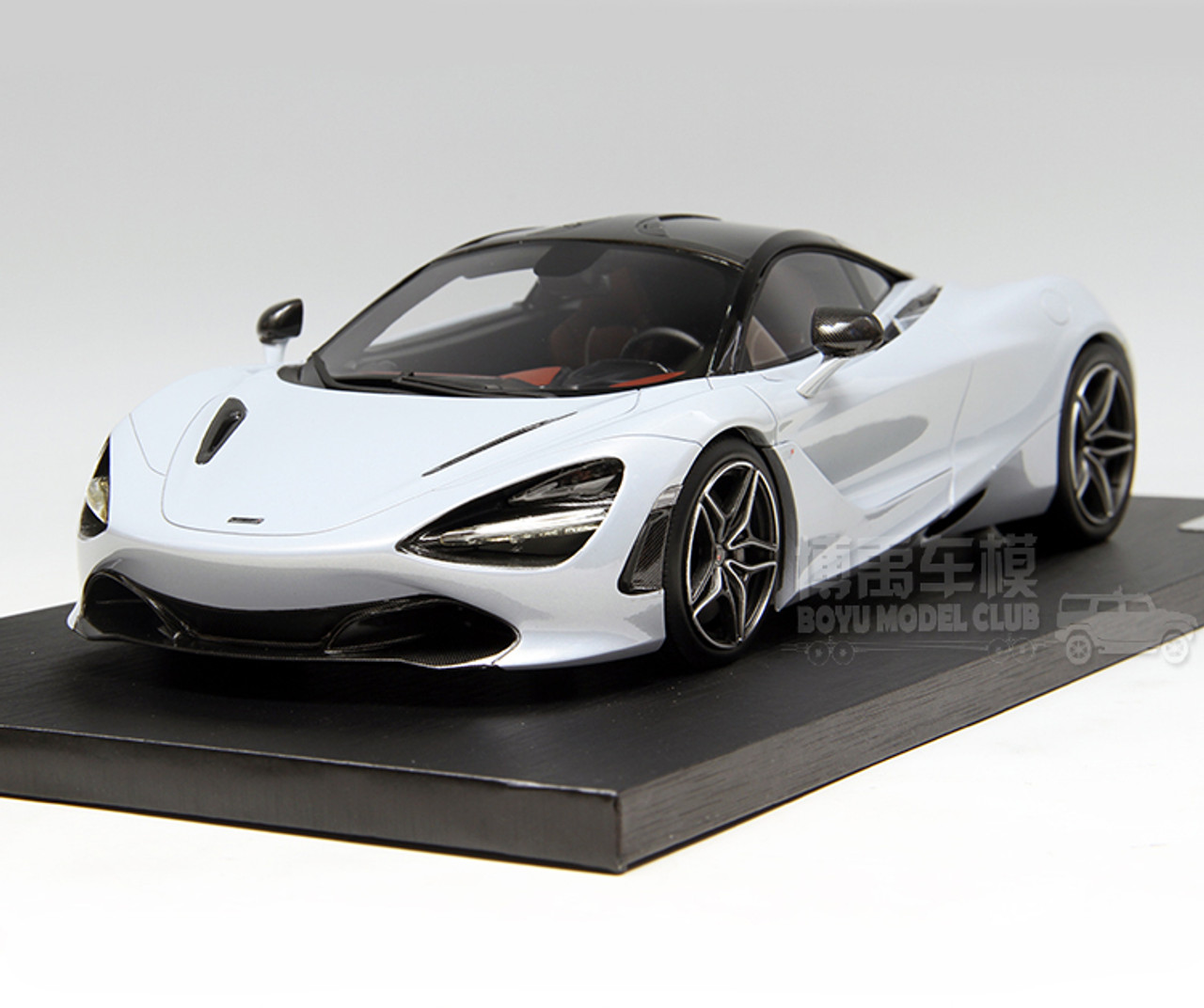 1/18 TSM Top Speed TopSpeed Mclaren 720S (Grey) Resin Model (foam box only with display base)