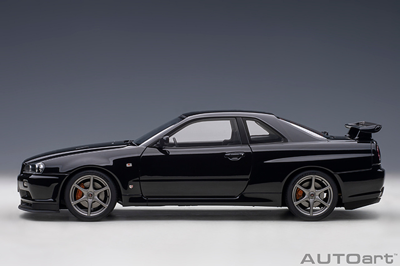 自動車 AUTOart NISSAN SKYLINE GT-R V-SPEC II AUTOart 1/18 Nissan Skyline GT-R R34 V-spec II Diecast Model
