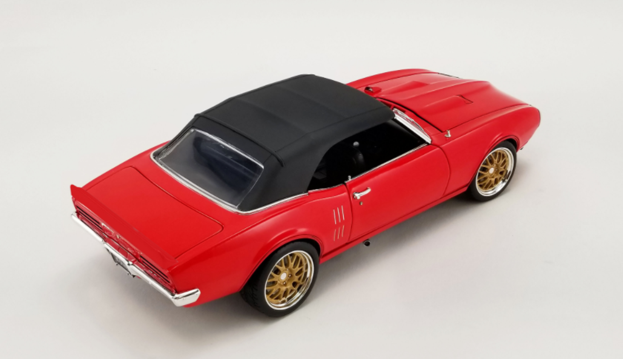  1/18 ACME 1968 Pontiac Firebird Convertible restored Red Diecast Car Model 