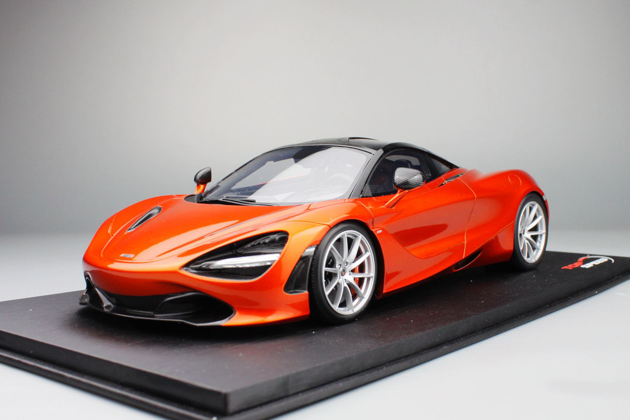 1/18 TSM Top Speed TopSpeed Mclaren 720S (Azores Orange) Resin Model