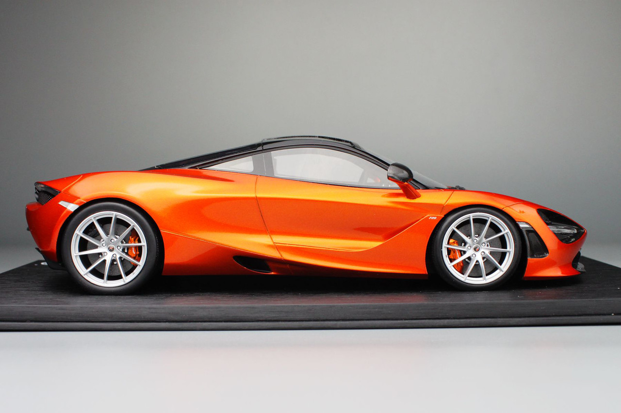 1/18 TSM Top Speed TopSpeed Mclaren 720S (Azores Orange) Resin 