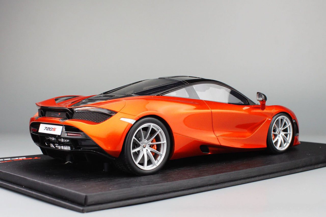 1/18 TSM Top Speed TopSpeed Mclaren 720S (Azores Orange) Resin Model