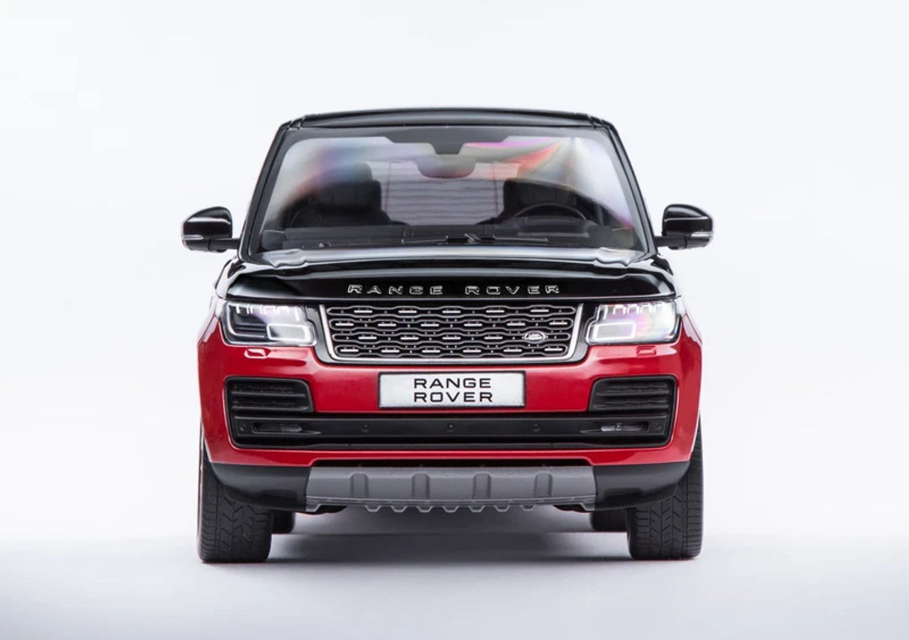 1/18 LCD 2020 Land Rover Range Rover SV Autobiography Dynamic 4th Generation (2013-Present) (Red & Black) Diecast Car Model