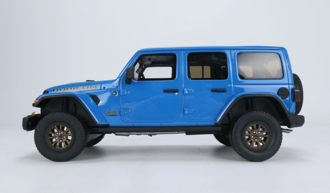 1/18 GT Spirit 2021 Jeep Wrangler Rubicon 392 (Blue) Resin Car Model -  