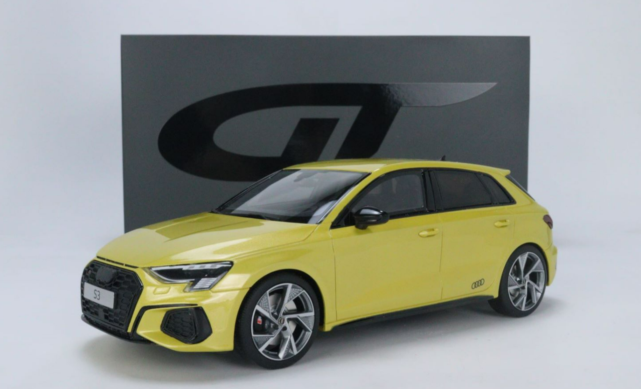 1/18 GT Spirit Audi S3 Sportback (Yellow) Resin Car Model