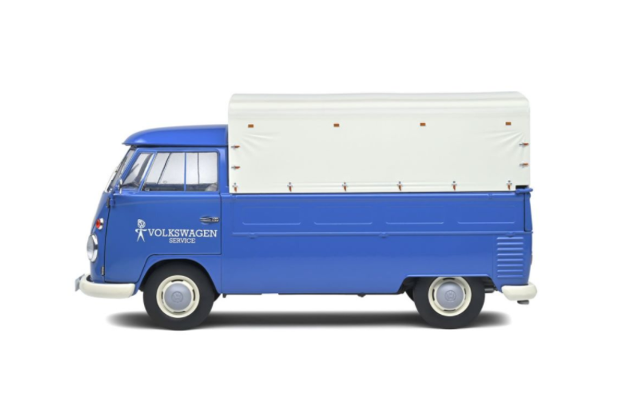  1/18 Soldio  1950 Volkswagen T1 Pick Up Volkswagen Service Blue