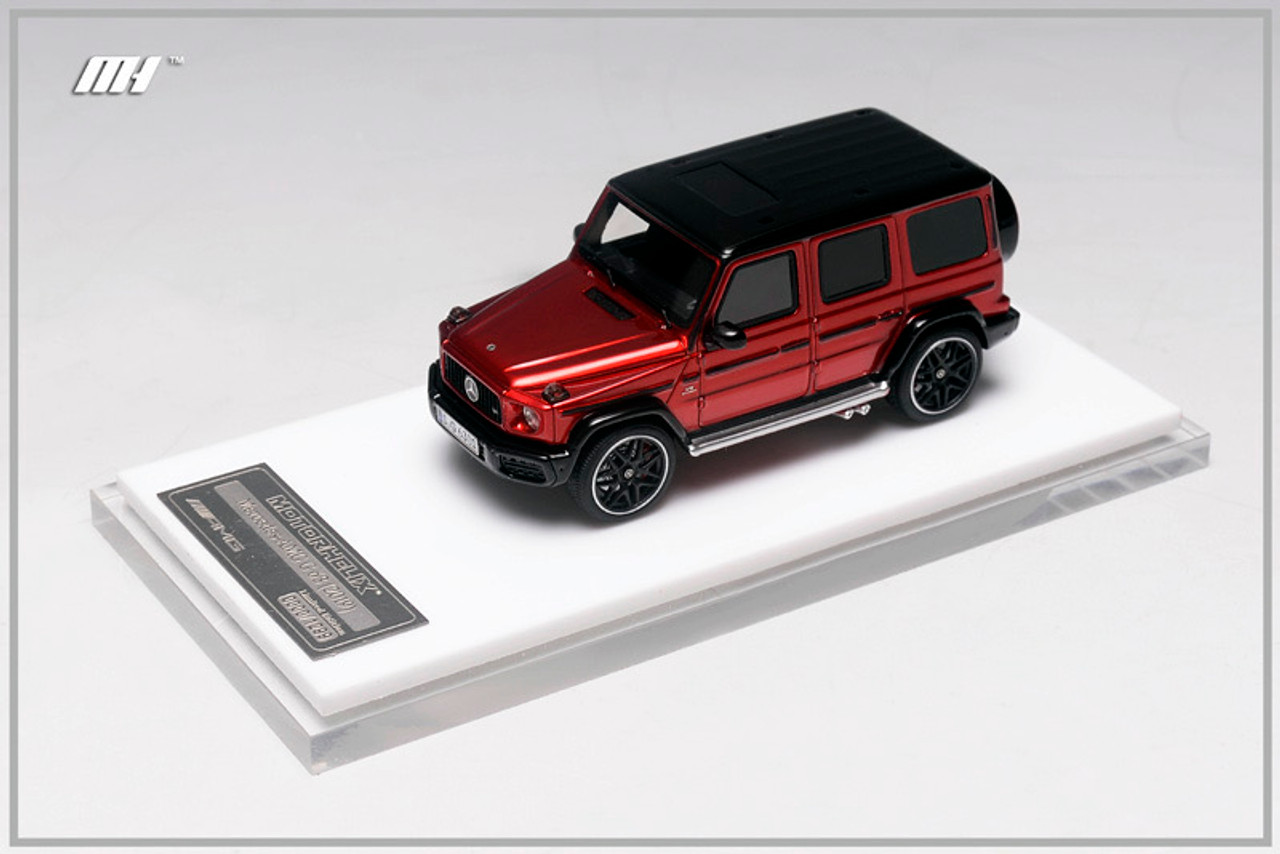 1/64 Motorhelix Mercedes-Benz Mercedes G-Class G-Klasse G63 AMG (Metallic Red) Car Model Limited 499