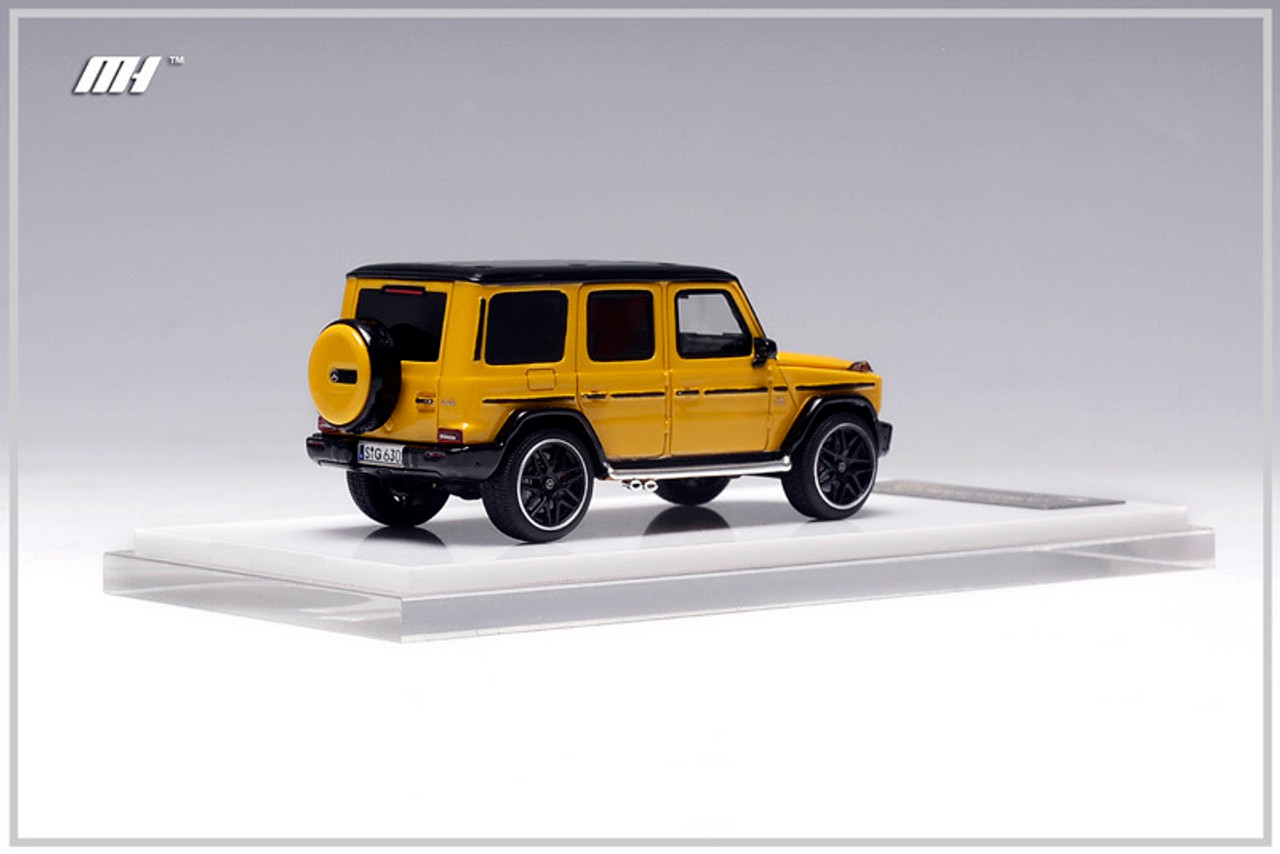 1/64 Motorhelix Mercedes-Benz Mercedes G-Class G-Klasse G63 AMG (Yellow) Car Model Limited 499