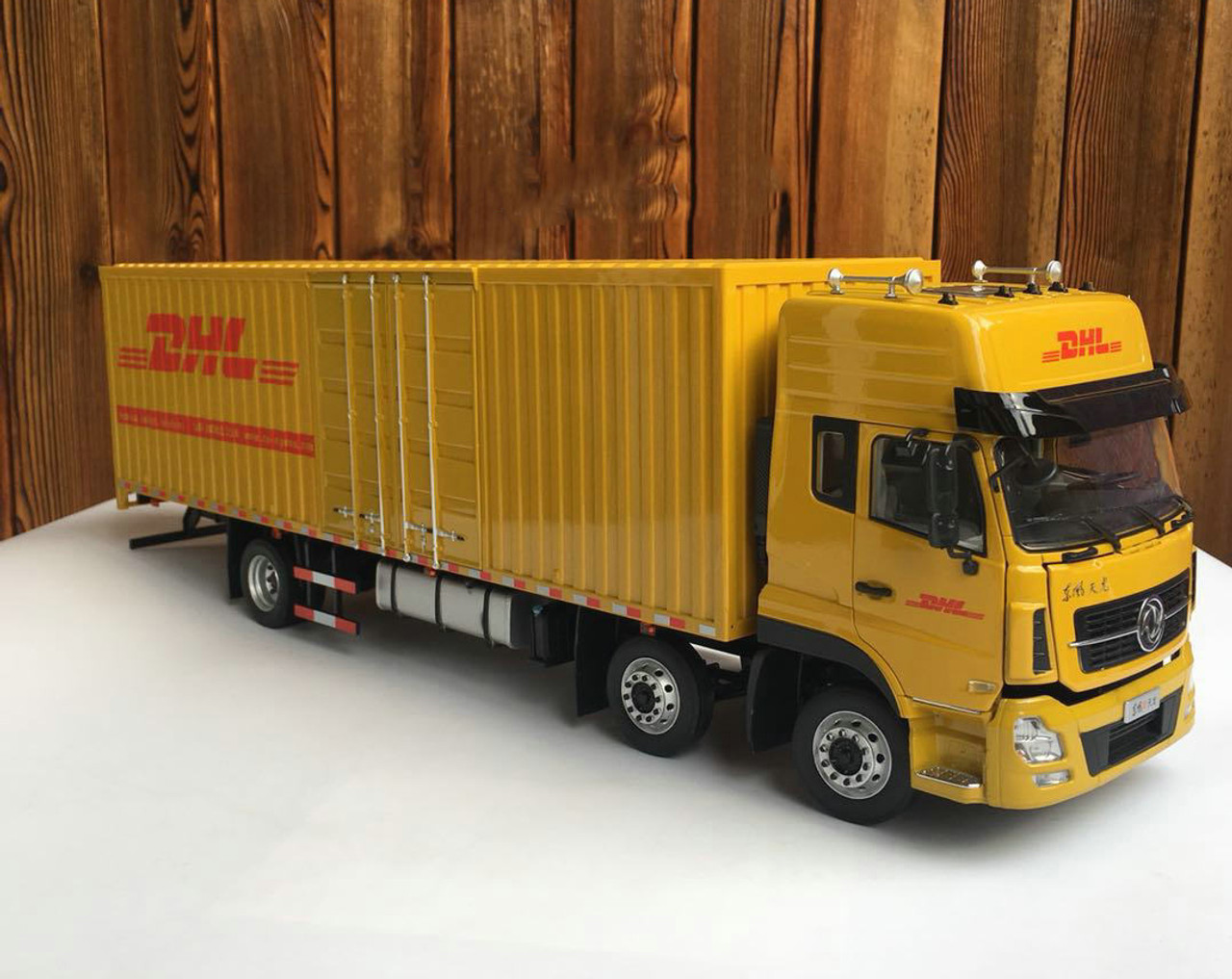 dhl delivery truck toy