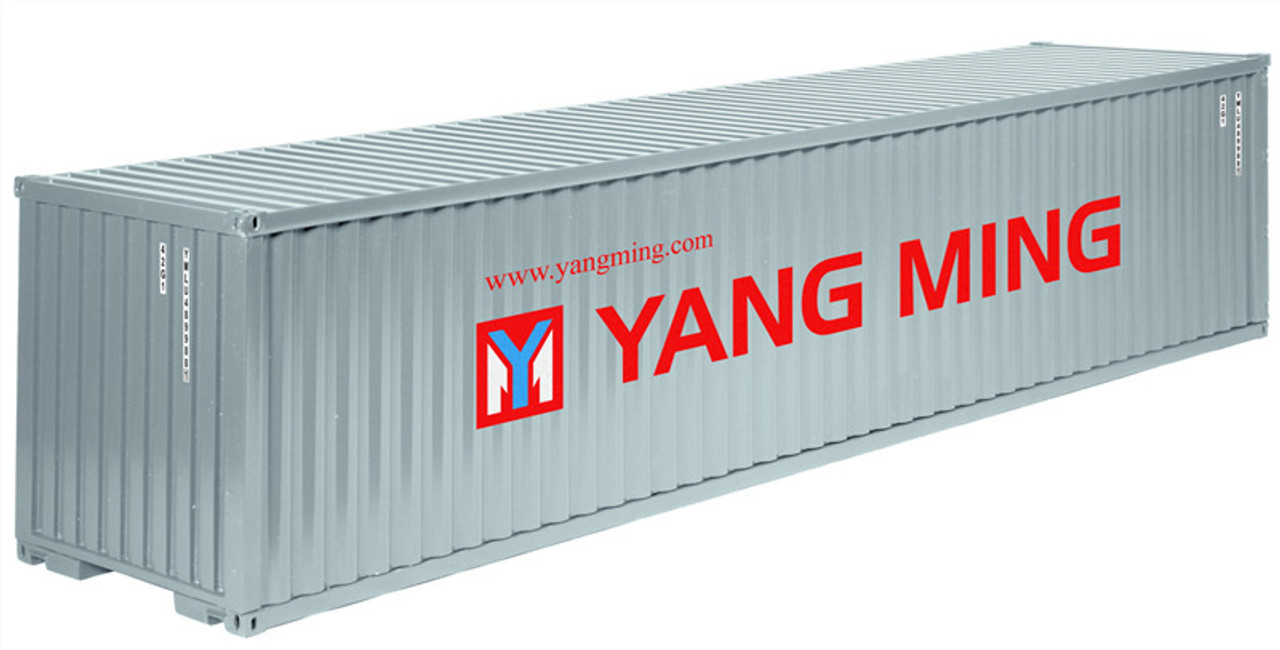 1/18 NZG 40 Ft Shipping Container YANG MING (Silver) Diecast Model